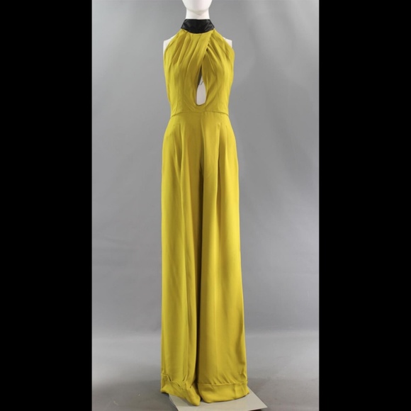 Roberto Cavalli Silk-Trimmed Crepe Jumpsuit - Picture 3 of 11